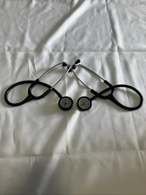 Littmann Classic II SE Stethoscope LOT 2 Black - image 1 of 4