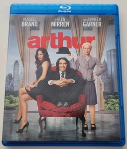 Arthur (Blu-ray, 2011, 1-Disc) Comedy Russell Brand Near Mint Cond! - Picture 1 of 4