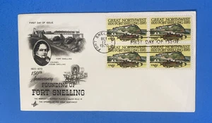 1970 FIRST DAY COVER - 6c - FOUNDING OF FORT SNELLING 150TH ANNIVERSARY - Picture 1 of 2