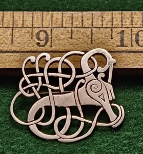 Vintage Scottish Silver Brooch Shetland Silvercraft  - Picture 1 of 20