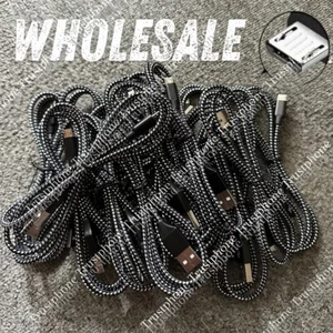 Heavy Duty Micro USB Fast Charger Data Cable Cord For Samsung Android HTC LG Lot - Picture 1 of 18