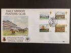 GB Benham 1979 Horse Racing Set on Derby Day First Day Cover - Epsom Surrey SHS