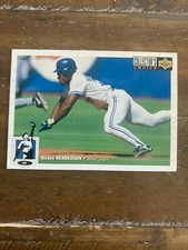 RICKEY HENDERSON Cards 1987-1996 HOF Class of 2009 You Pick! Quantity Discounts