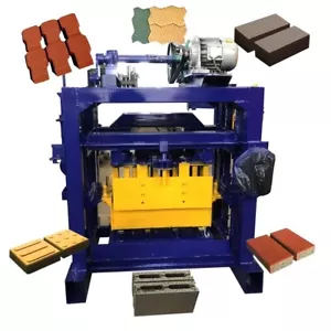Cement Concrete Block Hollow Brick Making Paver Machine Interlock Paving Maker - Picture 1 of 22