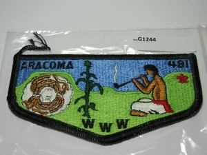 ARACOMA LODGE 481 LEFT SIDE IMAGE WITHOUT FINGERNAILS G1244 - Picture 1 of 1
