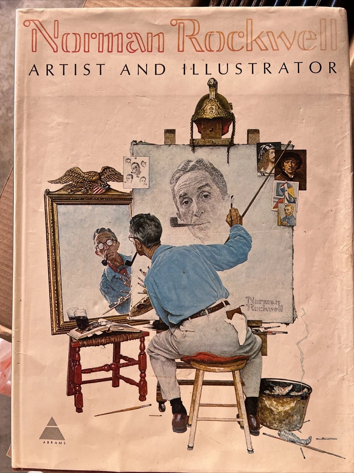 Norman Rockwell Artist And Illustrator Hardcover by Henry N Abrams 1970￼￼ - Image 1 of 4