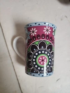VERA BRADLEY Cupcakes Pattern Pink 4" Coffee Mug for Barnes & Noble 10 Oz - Picture 1 of 4