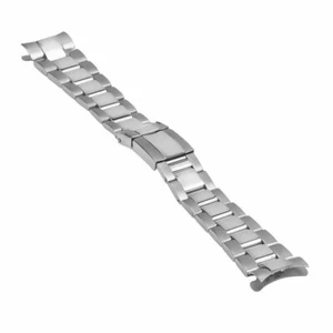 OYSTER WATCH BAND STAINLESS STEEL FOR ROLEX DAYTONA 116520 116523 SHINY/CENTER - Picture 1 of 6
