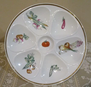 Vtg Louis Lourioux La Faune 9" Oyster Serving Plate, France (1pc) - Picture 1 of 6