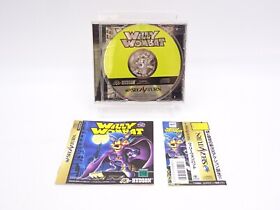 [Tested] Sega Saturn Willy Wombat SS  W/BOX  manual Hadson Japan JPN