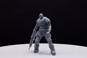 Gears Of War Minh Kim Miniatur - Resin 3D Printed - Wargame/Skirmish/D&D - Bild 1 von 10