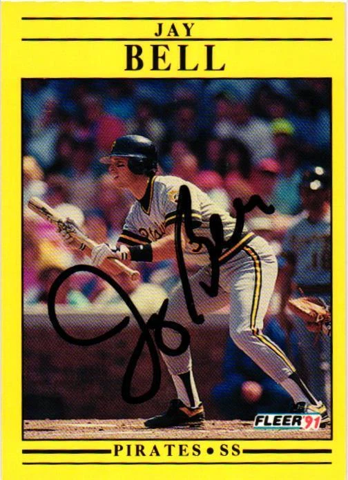 1991 Fleer MLB Baseball AUTOGRAPHED signed Card - YOU PICK For Your Set COA - Image 1 of 1