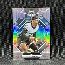 2023 Panini Mosaic Kelee Ringo Rookie RC # 341 Silver Prizm Eagles