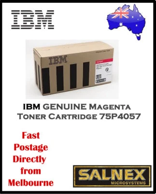 IBM GENUINE 75P4057 Magenta Laser Toner Cartridge  For InfoPrint Color 1354,1464 - Image 1 of 2
