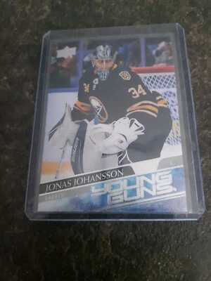 Upper Deck 2020-21 Jonas Johansson Young Guns Rookie Card# 228 - Image 1 of 2