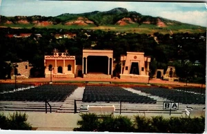 Postcard SD Black Hills Passion Play Amphitheater Spearfish Mountains Outdoor - Picture 1 of 2