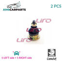 SUSPENSION BALL JOINT PAIR UPPER FRONT 51450-SM4-023-BJ CAMELOT 2PCS NEW