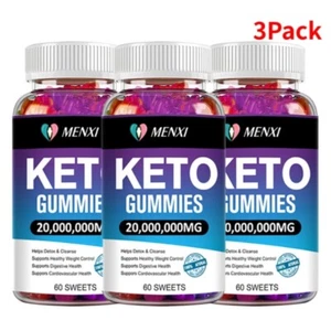 3 bottles Keto Burn Appetitzügler hochdosiert STOFFWECHSEL ABNEHMEN FATBURN - Bild 1 von 9