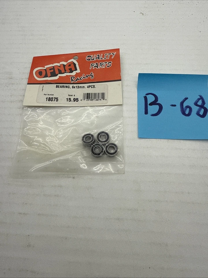 Ofna 18075 Ball Bearing, 6x12mm 4 pcs. SC10 HoBao Hyper MT - Image 1 of 1