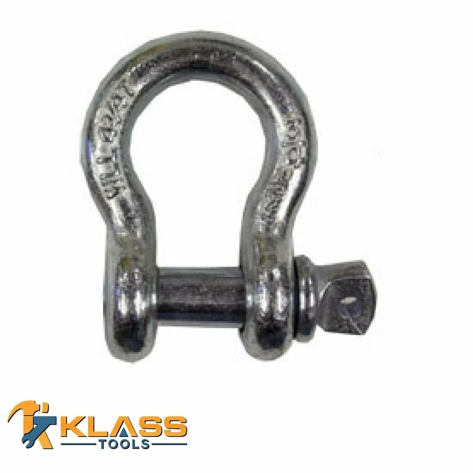 3/4" Shackle Galvanized Screw Type - Image 1 of 1