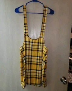 Women's Jolie & Joy Overall Dress Size XLARGE New With Tags - Picture 1 of 2