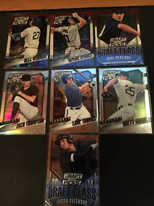 7 card lot baseball 2014 Prizm Draft Picks Rookies Silver, RWB Brett, Sparks BZ - Picture 1 of 1