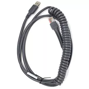 USB Cable Coiled 9ft for Symbol Barcode Scanner ls1203 ls2208 ls3578 DS6708 - Picture 1 of 5