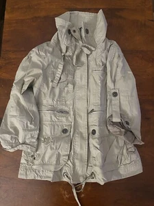 DOLLHOUSE OUTERWEAR Black Blend Pea Coat Size Large - Picture 1 of 8