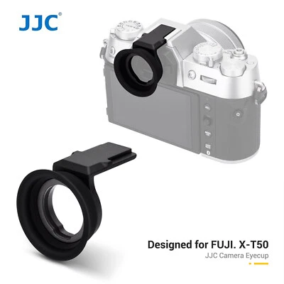 XT50 Eyecup Eyepiece Silicon Camera Eye Cup Viewfinder for Fujifilm Fuji X-T50 - Image 1 of 4