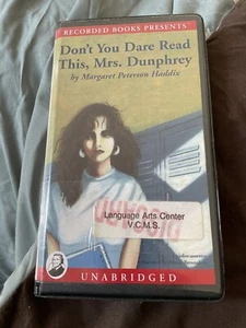 Don't You Dare Read This, Mrs. Dunphrey Audiobook 2 Cassettes Ages 12+ - Picture 1 of 3