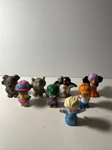 8 Little People 4 Animals & 4 People - Picture 1 of 8