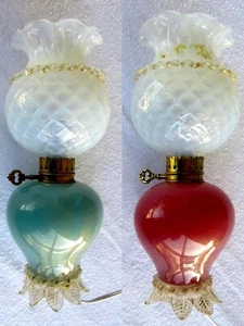 Antique Art Deco Murano Pair of Table Lamps, Italy, 1930s - 1940s - Picture 1 of 3