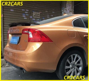 ALERÓN TRASERO/BOTA VOLVO S60 SALÓN NEGRO BRILLANTE (2012-2017) - Imagen 1 de 6