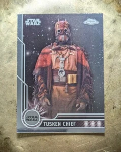 2023 Topps Chrome Star Wars #94 TUSKEN CHIEF - Xavier Jimenez - Bild 1 von 2