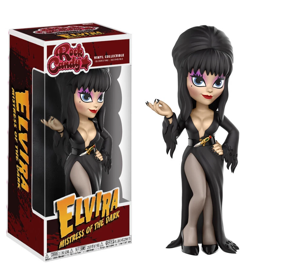 Funko Rock Candy: Elvira, Mistress of the Dark - Elvira Mistress of the Dark