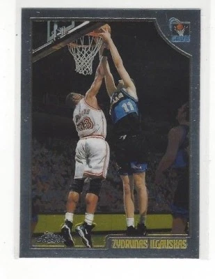 1998-99 TOPPS CHROME BASKETBALL REGULAR BASE SINGLES #'S 1-235 - Image 1 of 2