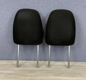 🚨2014-2022 Jeep Cherokee Driver & Passenger Side Headrests. Black Cloth. OEM. - Picture 1 of 6