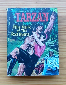 A Big Little Book E.R. Burroughs' Tarzan: The Mark of The Red Hyena 1967 HC 5" - Imagen 1 de 11