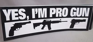 WHOLESALE LOT OF 10 PRO GUN SECOND AMENDMENT STICKERS hand rifle AR14 revolver - Picture 1 of 2