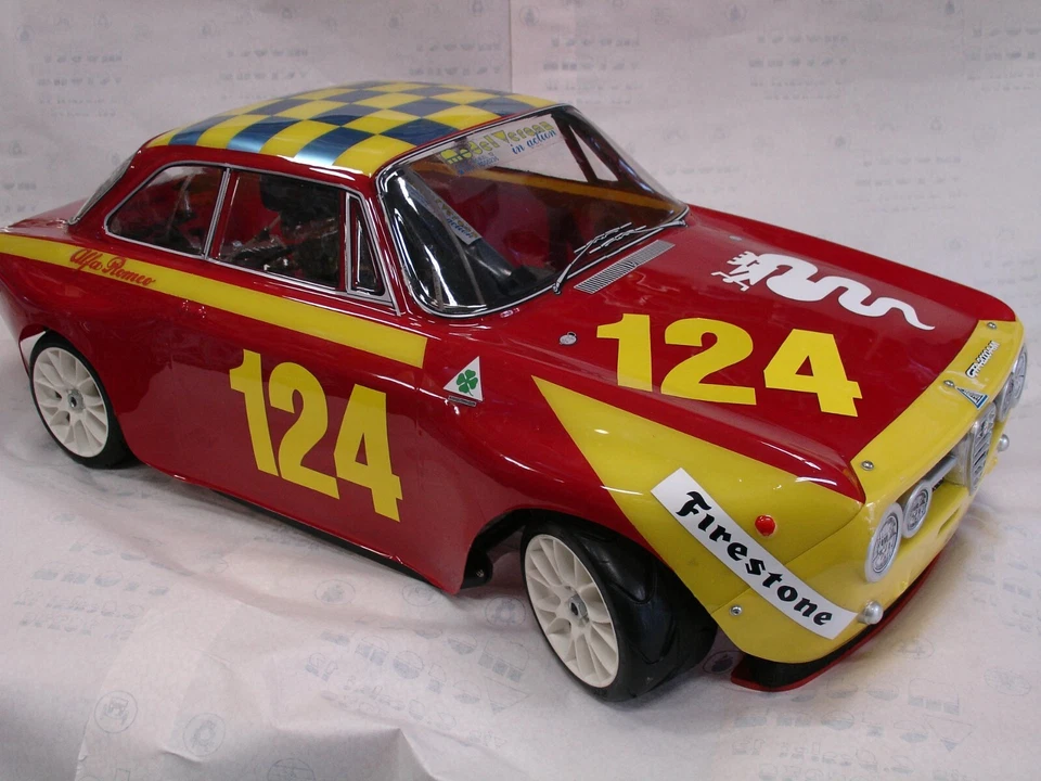Body RC - Alfa Giulia Sprint GTA - Model Verona scala 1/5 - Immagine 1 di 4