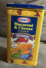 Kraft - Macaroni and Cheese Tin - DINOMAC - Cheesasaurus Rex - Dinosaurs