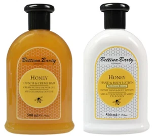 Bettina Barty Honey Bodylotion & Dusch Crembad 2 x 500 ml Geschenkset - Bild 1 von 1