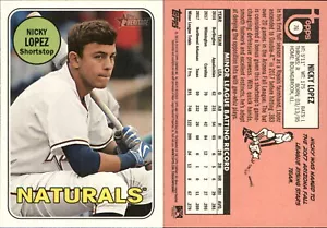 Nicky Lopez 2018 Topps Heritage Minors #76 RC Northwest Arkansas Naturals - Picture 1 of 1