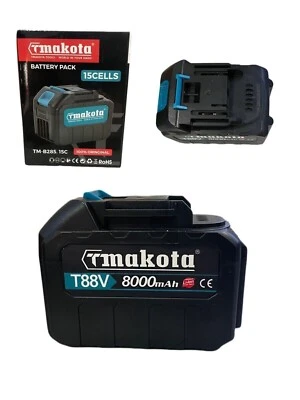 Batteria Di Ricambio makota 88V Elettrosega Forbici Idropulitrici Trapani 8000ma