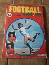 1974-75 (Complete-18) ROOKIE NO PANINI FOOTBALL AGE EDUCATION ALBUMS