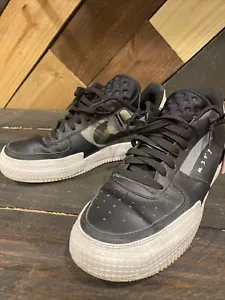 Nike Air Force 1 Low Sneakers Mens Size 11 AF1 Black Pink C10054-001 - Picture 1 of 17