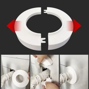 Plating Drain Pipe Cover Adjustable Pipe Wall Covers Faucet Decor Kitchen - Picture 1 of 20