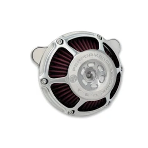 PERFORMANCE MACHINE MAX HP AIR CLEANER KIT CHROME 0206-2164-CH - Picture 1 of 3