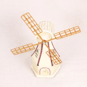 Windmill Statues Windmill Model Desktop Windmill Windmill Decoration - Afbeelding 1 van 11