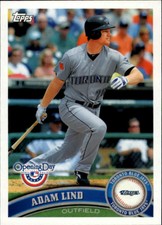 2011 Topps Opening Day #157 Adam Lind Blue Jays NM-MT 